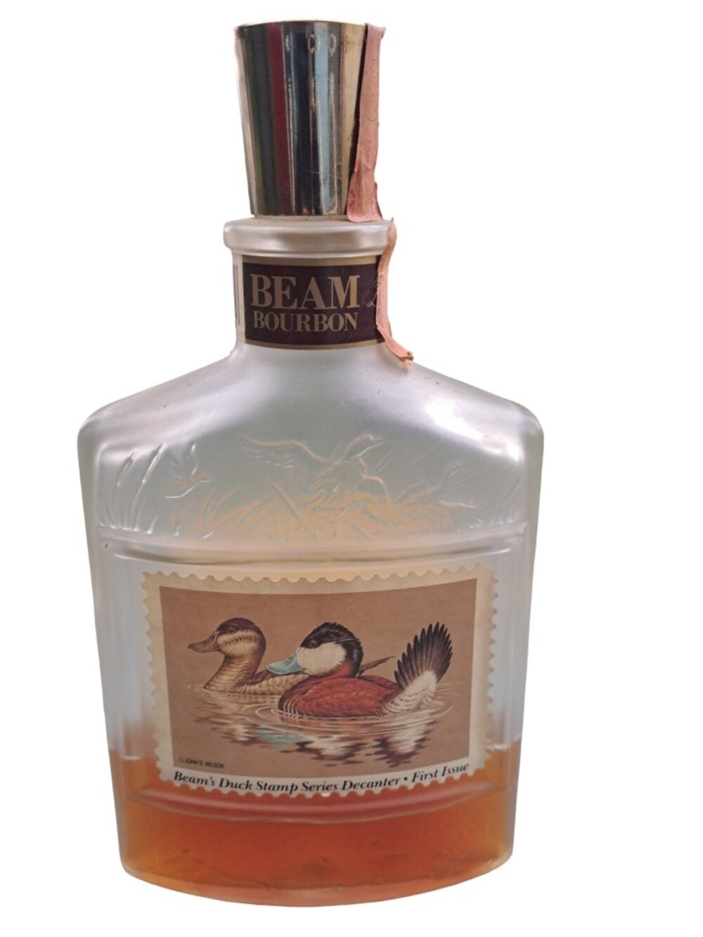 Vintage Jim Beam Duck Stamp Series First Issue 1983 Decanter Empty 750ml Size